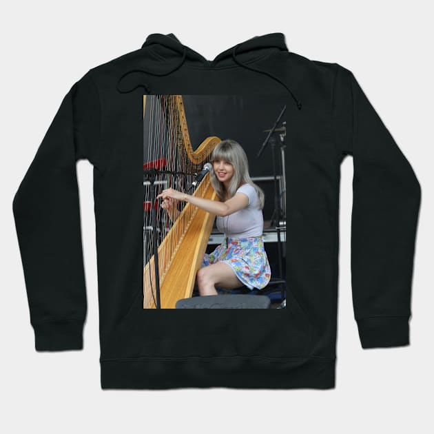 Mikaela Davis Photograph Hoodie by Concert Photos